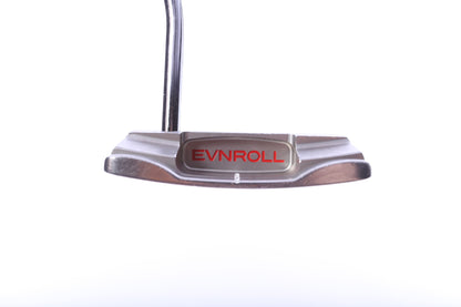 Used Evnroll ER2.2 Satin MidBlade Putter - Right-Handed - 35 in - Blade-Next Round