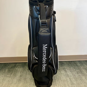 TaylorMade Mercedes Benz Cart Bag 14 Dividers/ 6 pockets w/ Strap and Rain Cover-Next Round