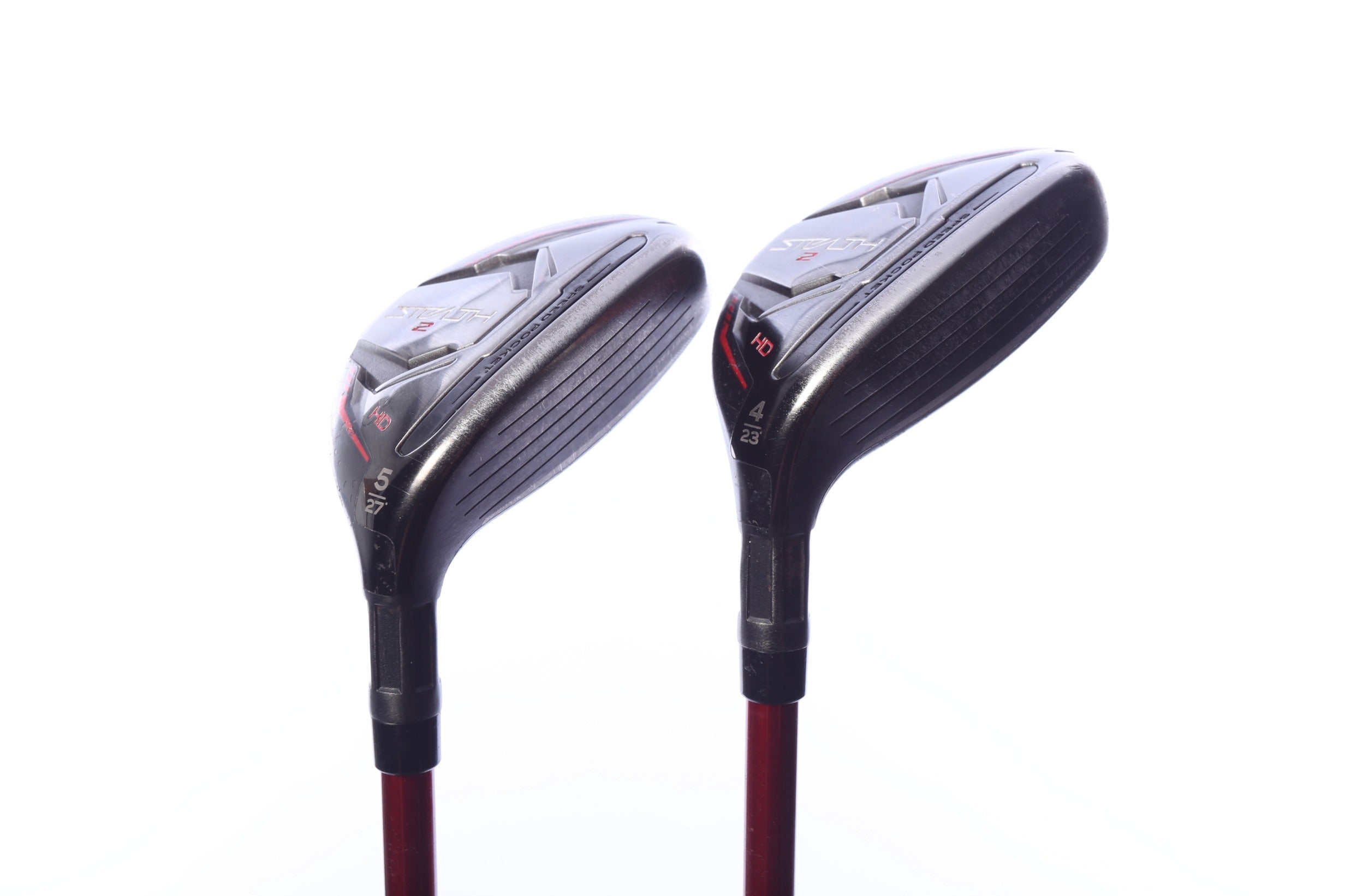 Used TaylorMade STEALTH 2 HD Rescue Hybrid Set - Right-Handed - 4H, 5H - Regular Flex-Next Round