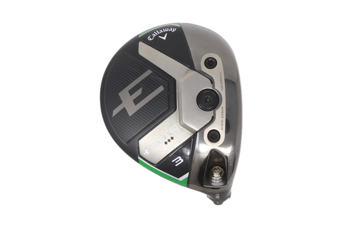 Used Callaway Elyte Triple Diamond 3-Wood - HEAD ONLY - Right-Handed - 15 Degrees-Next Round