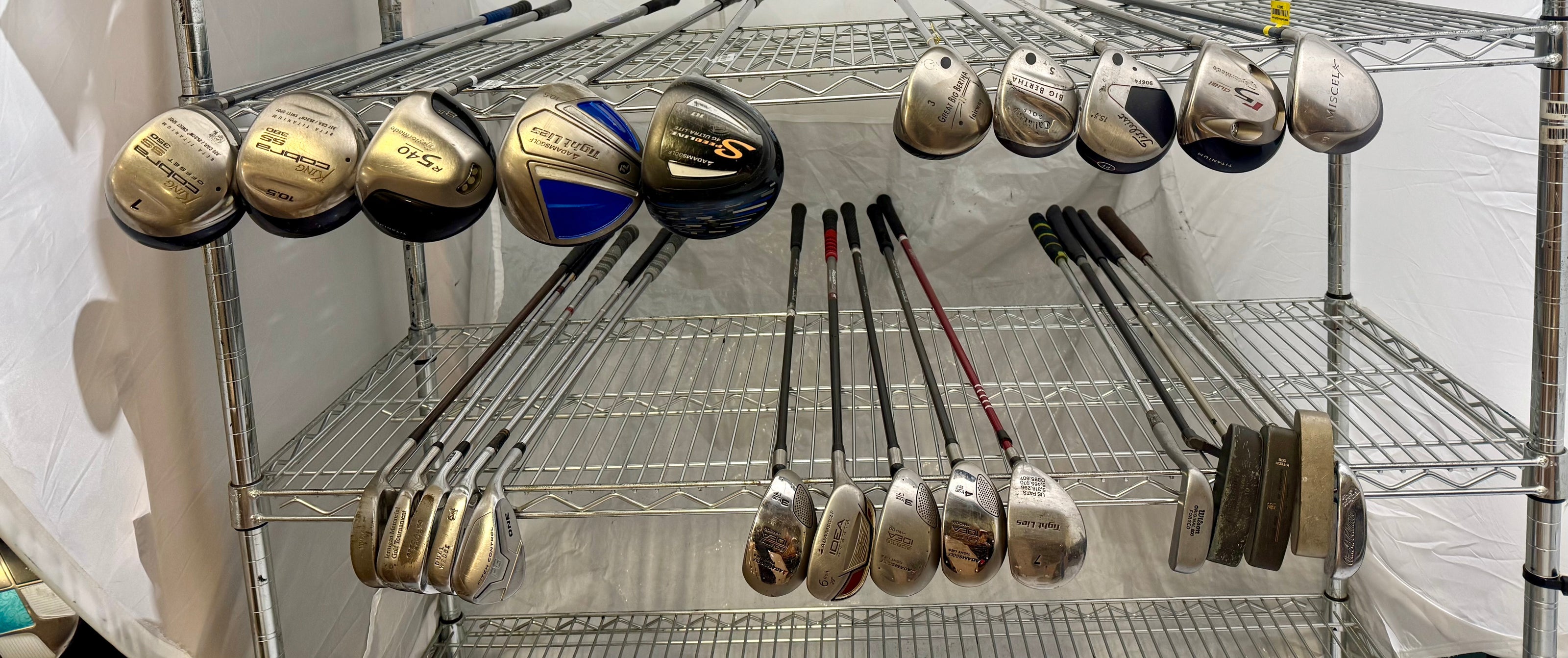 Wholesale Lot of 25 Golf Clubs - Golf Club Sets-Next Round