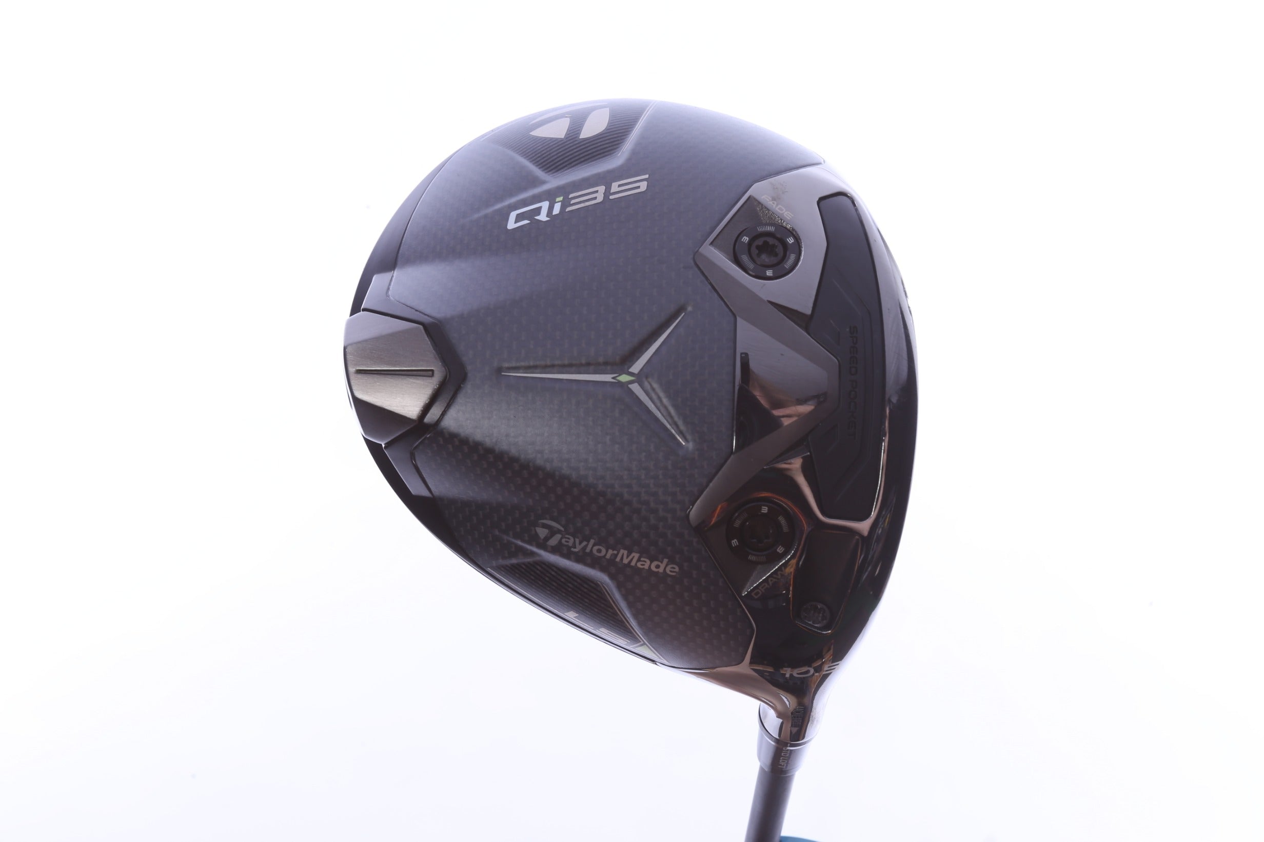Used TaylorMade Qi35 LS Driver - 10.5 Degrees - Stiff Flex Mitsubishi Kai'li Blue Darkwaves CB - Right-Handed-Next Round