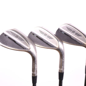 Used Titleist Vokey SM10 Nickel Wedge Set - Right-Handed - 48*, 54*, 58* - Stiff Flex-Next Round