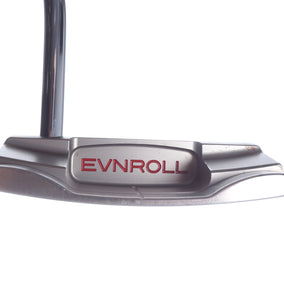 Used Evnroll ER2 MidBlade White TourTac Putter - Right-Handed - 34 in - Blade-Next Round