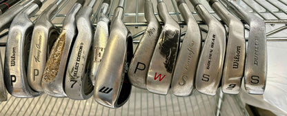 Wholesale Lot of 50 Golf Clubs - Assorted Irons and Wedges-Next Round