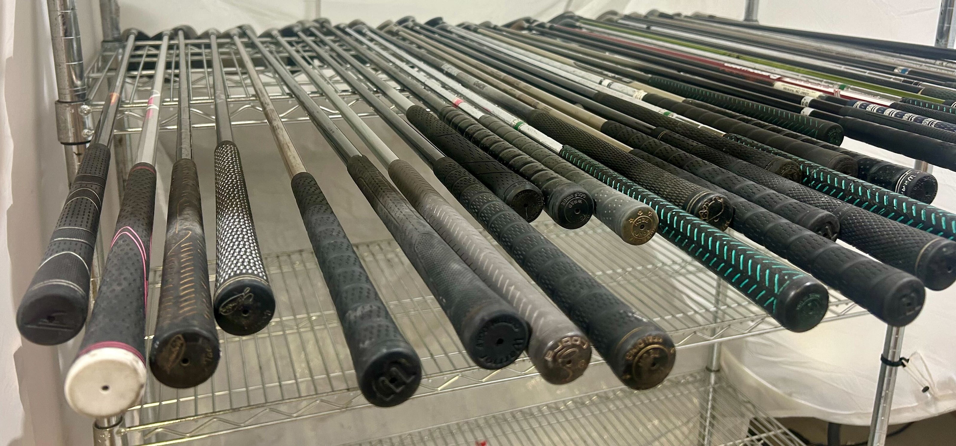 Wholesale Lot of 35 Golf Clubs - Assorted Wilson, Drivers, Woods, and Hybrids-Next Round