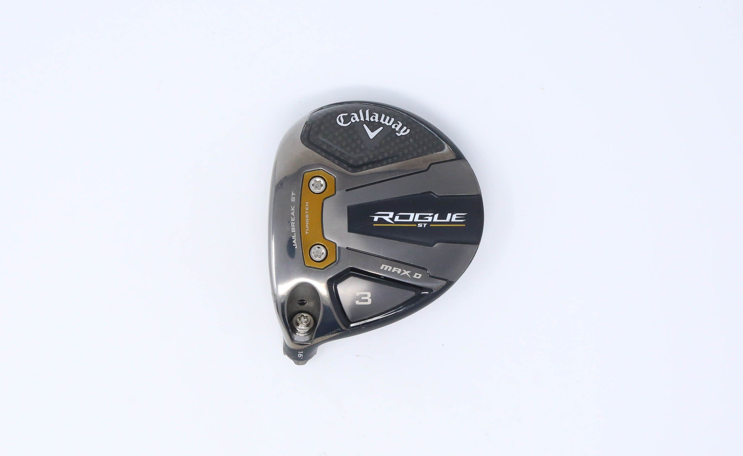 Used Callaway Rogue ST Max Draw 3-Wood - HEAD ONLY - Left-Handed - 16 Degrees-Next Round