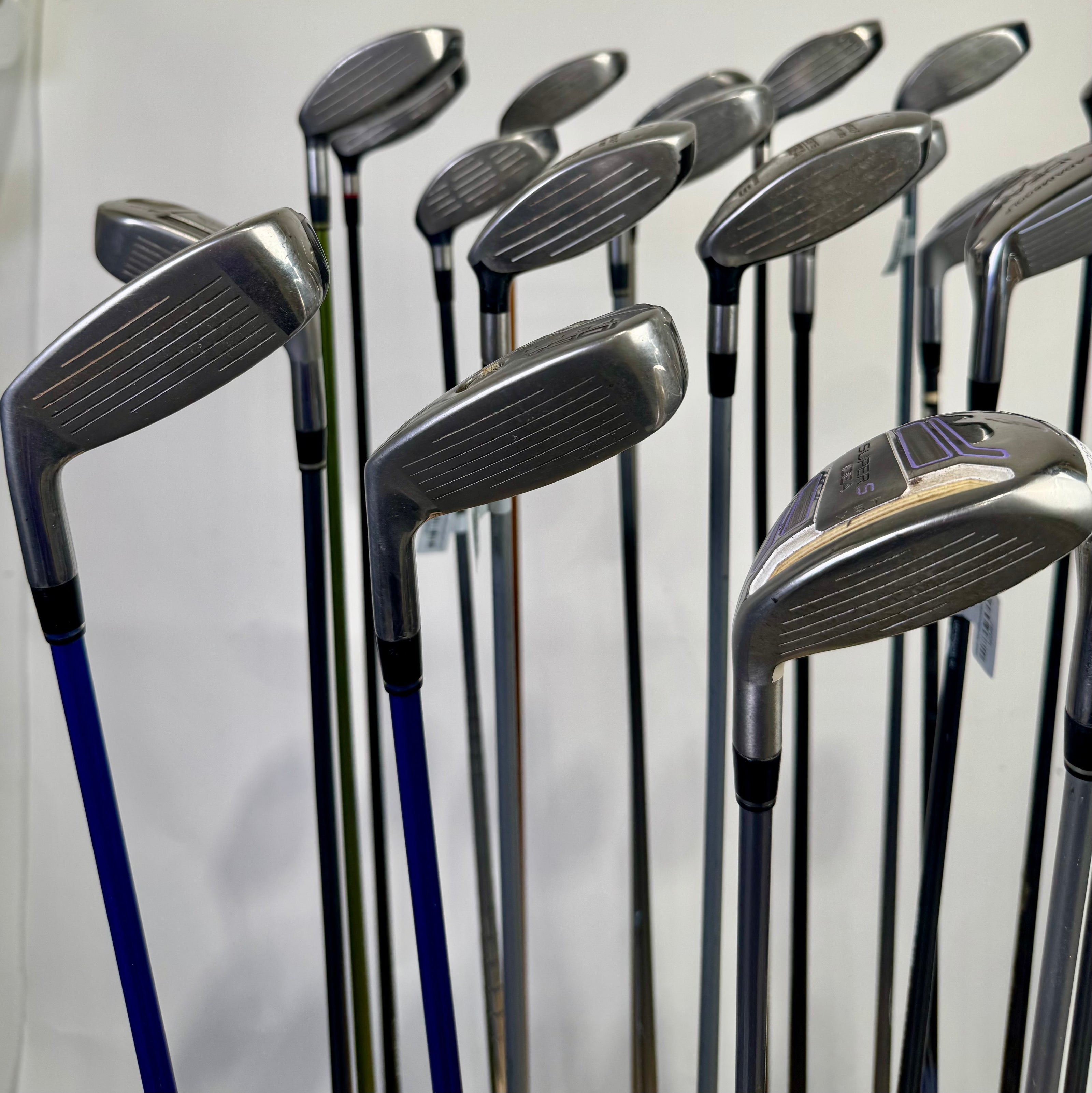 Wholesale Lot of 24 Adams Hybrids and Fairway Woods.-Next Round