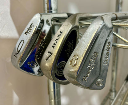 Wholesale Lot of 50 Golf Clubs - Assorted Single Irons and Wedges.-Next Round