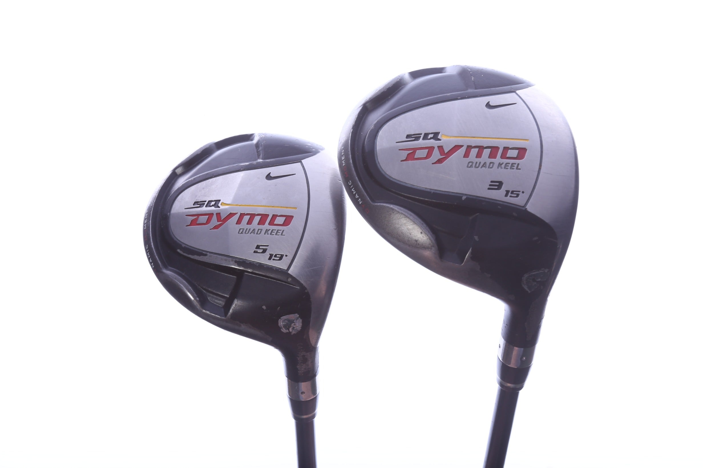 Used Nike SQ Dymo Wood Set - Right-Handed - 3W, 5W - Regular Flex