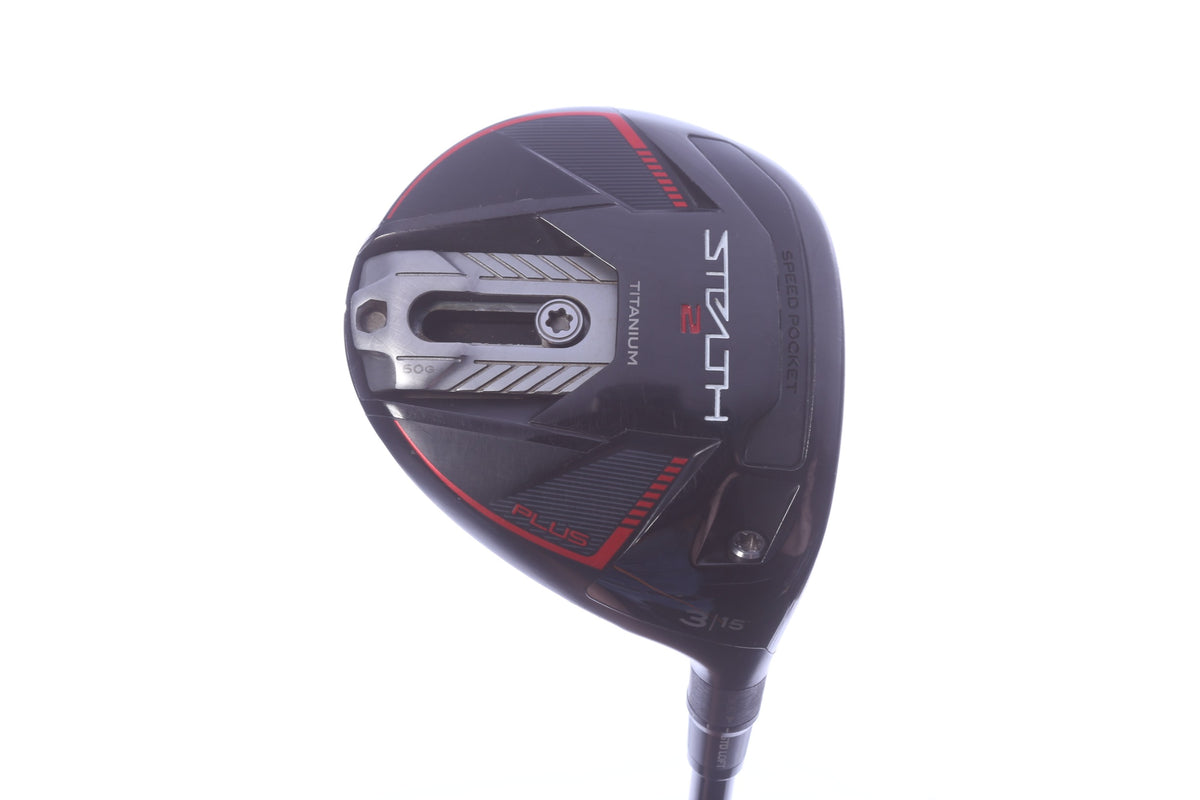 Used TaylorMade STEALTH 2 PLUS 3-Wood - Right-Handed - 15 Degrees - Stiff Flex-Next Round