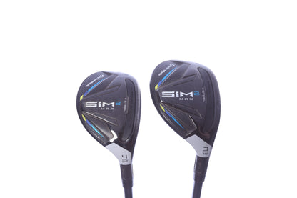 Used TaylorMade SIM2 MAX Rescue Hybrid Set - Right-Handed - 3H, 4H - Regular Flex