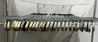 Wholesale Lot of 25 Golf Clubs - Assorted Ping Irons and Wedges-Next Round