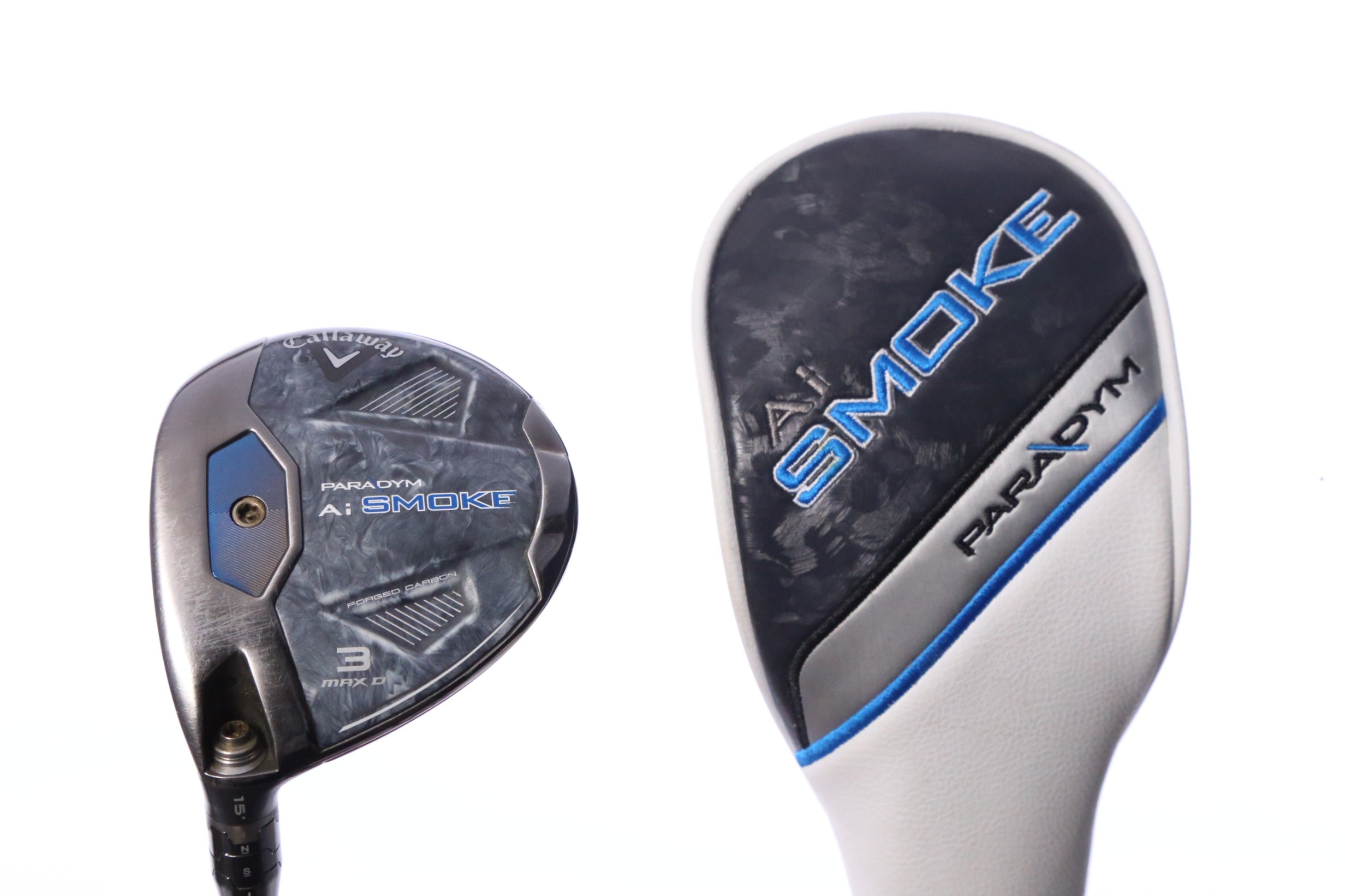 Used Callaway Paradym Ai Smoke MAX D 3-Wood - Left-Handed - 15 Degrees - Regular Flex-Next Round
