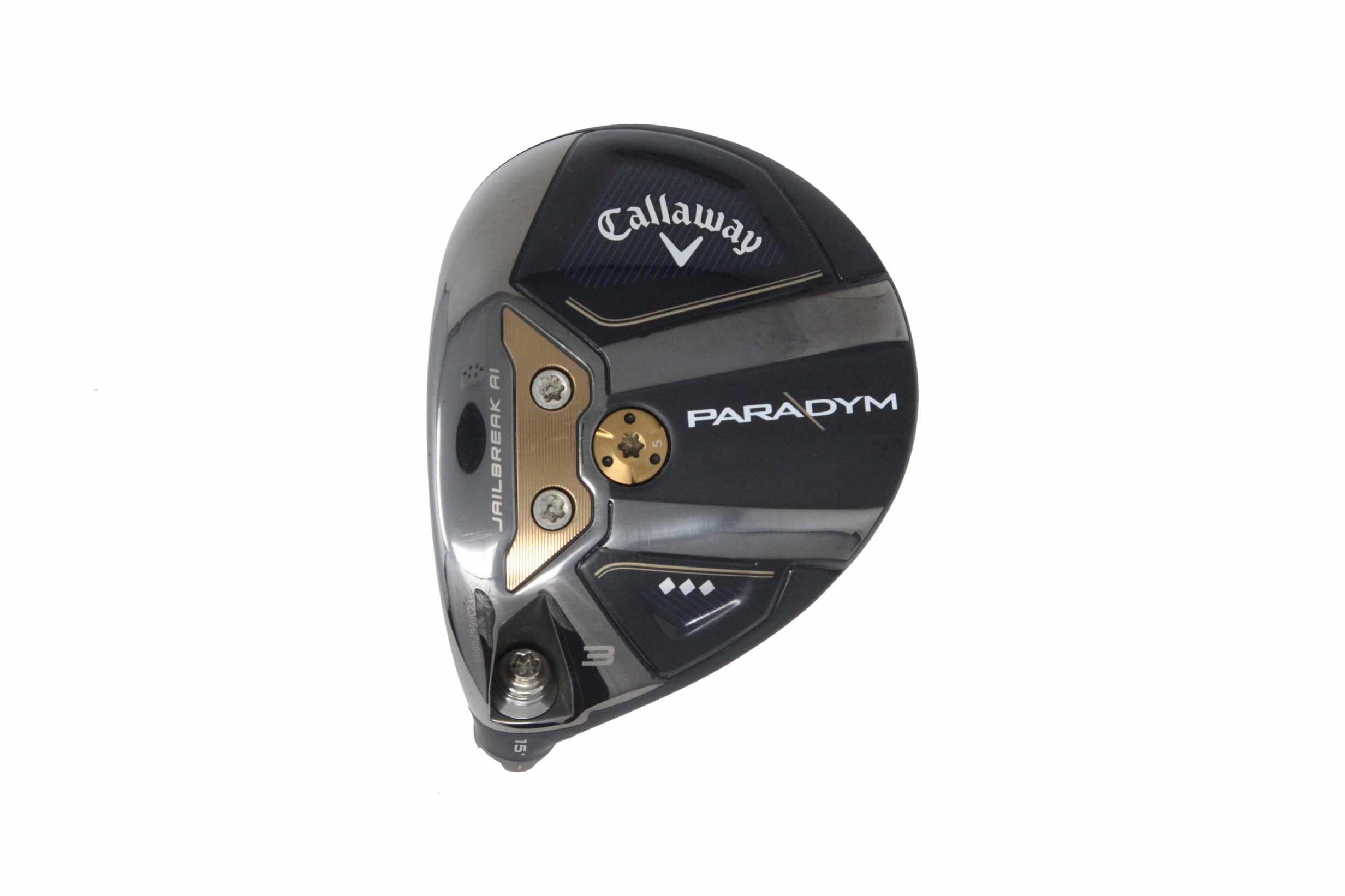 Used Callaway Paradym Triple Diamond 3-Wood - HEAD ONLY - Left-Handed - 15 Degrees-Next Round