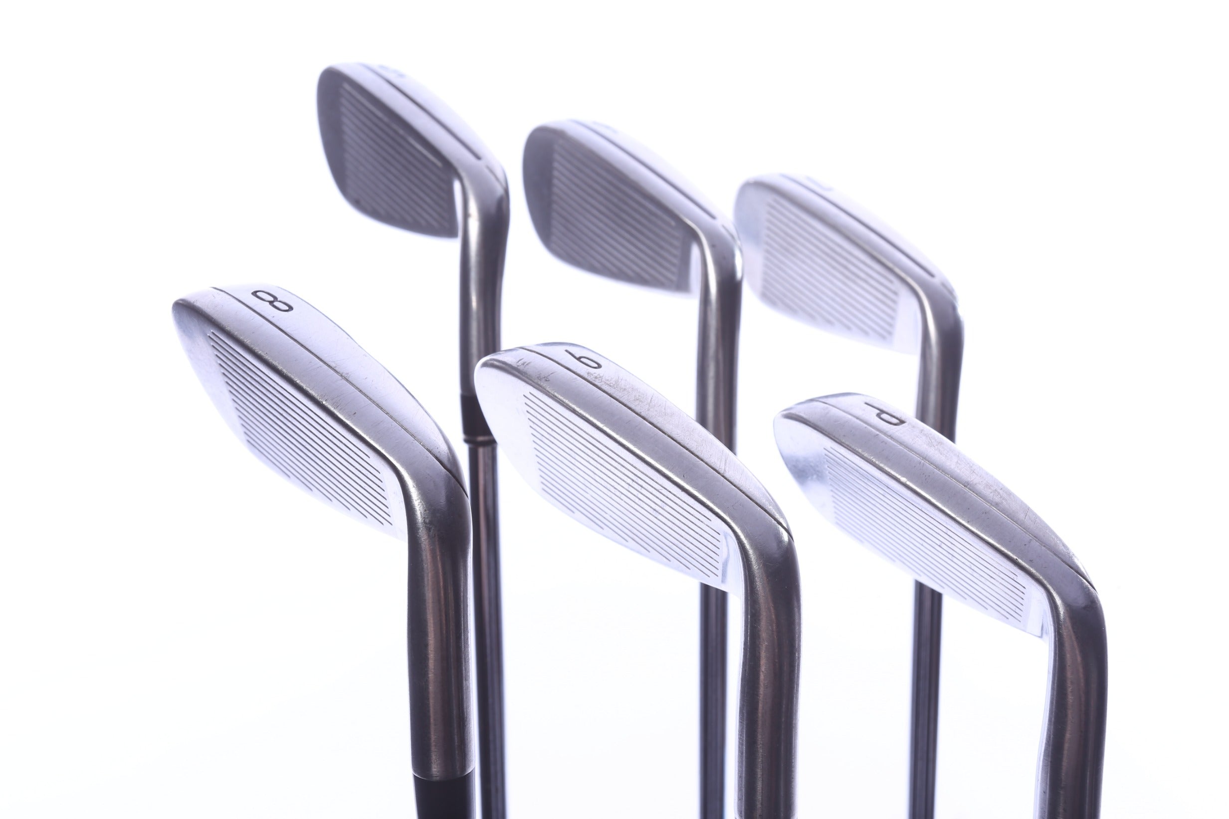 Used TaylorMade M4 2021 Iron Set - Left-Handed - 5-PW - Stiff Flex