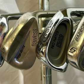 Wholesale Lot of 50 Golf Clubs - Assorted Irons and Wedges-Next Round