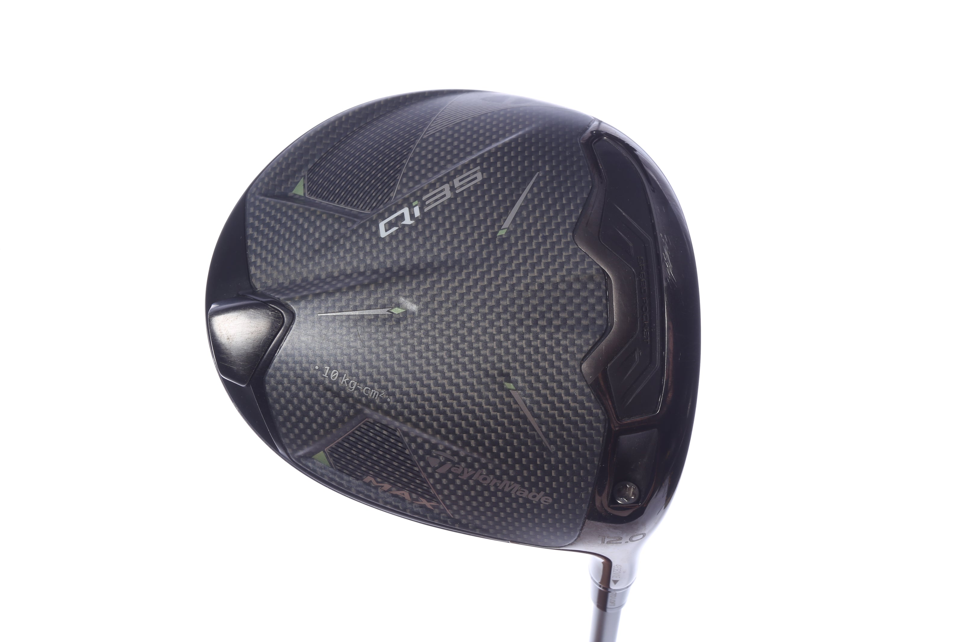 Used TaylorMade Qi35 MAX Driver - 12 Degrees - Regular Flex Fujikura Air Speeder - Right-Handed-Next Round