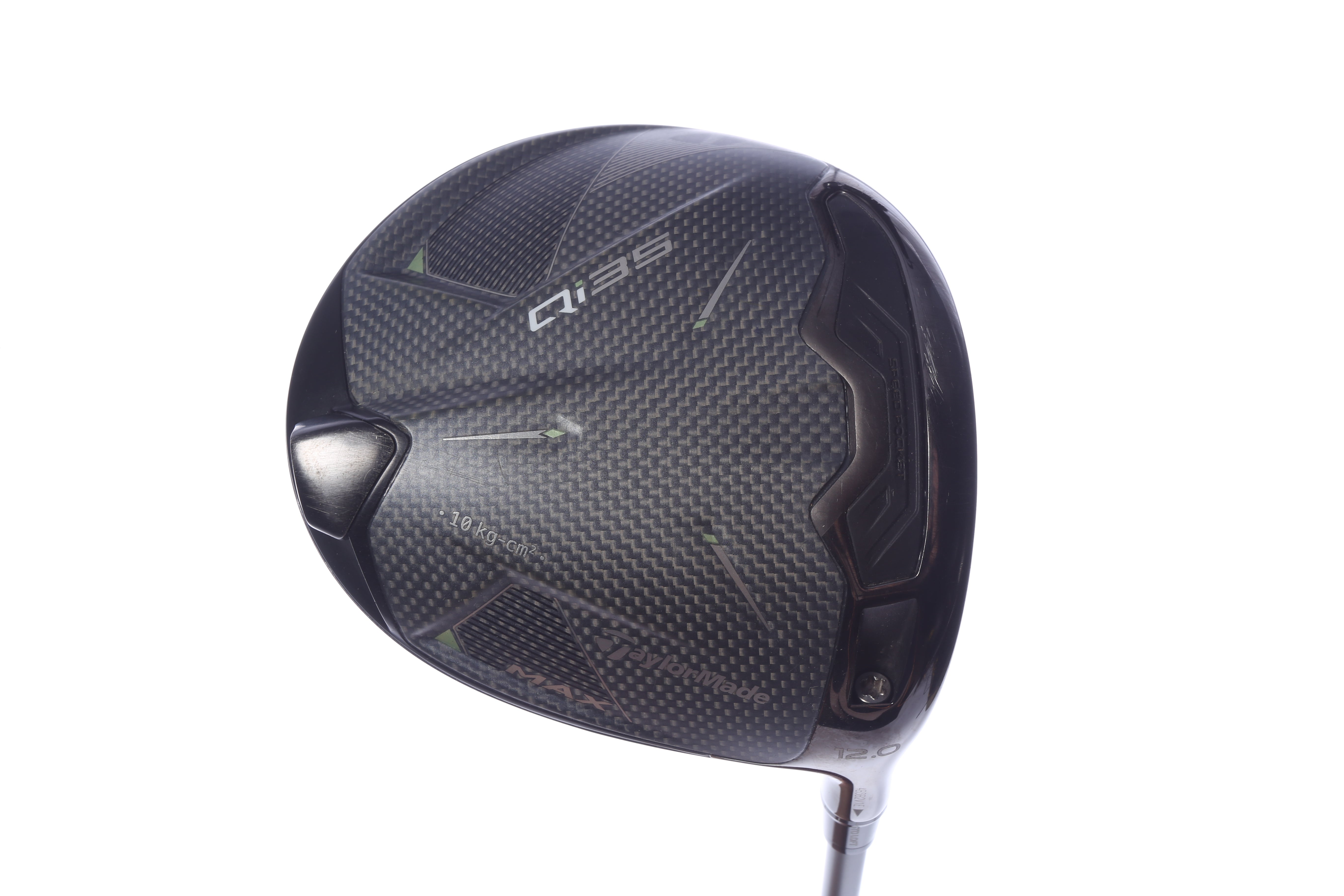 Used TaylorMade Qi35 MAX Driver - 12 Degrees - Regular Flex Fujikura Air Speeder - Right-Handed-Next Round