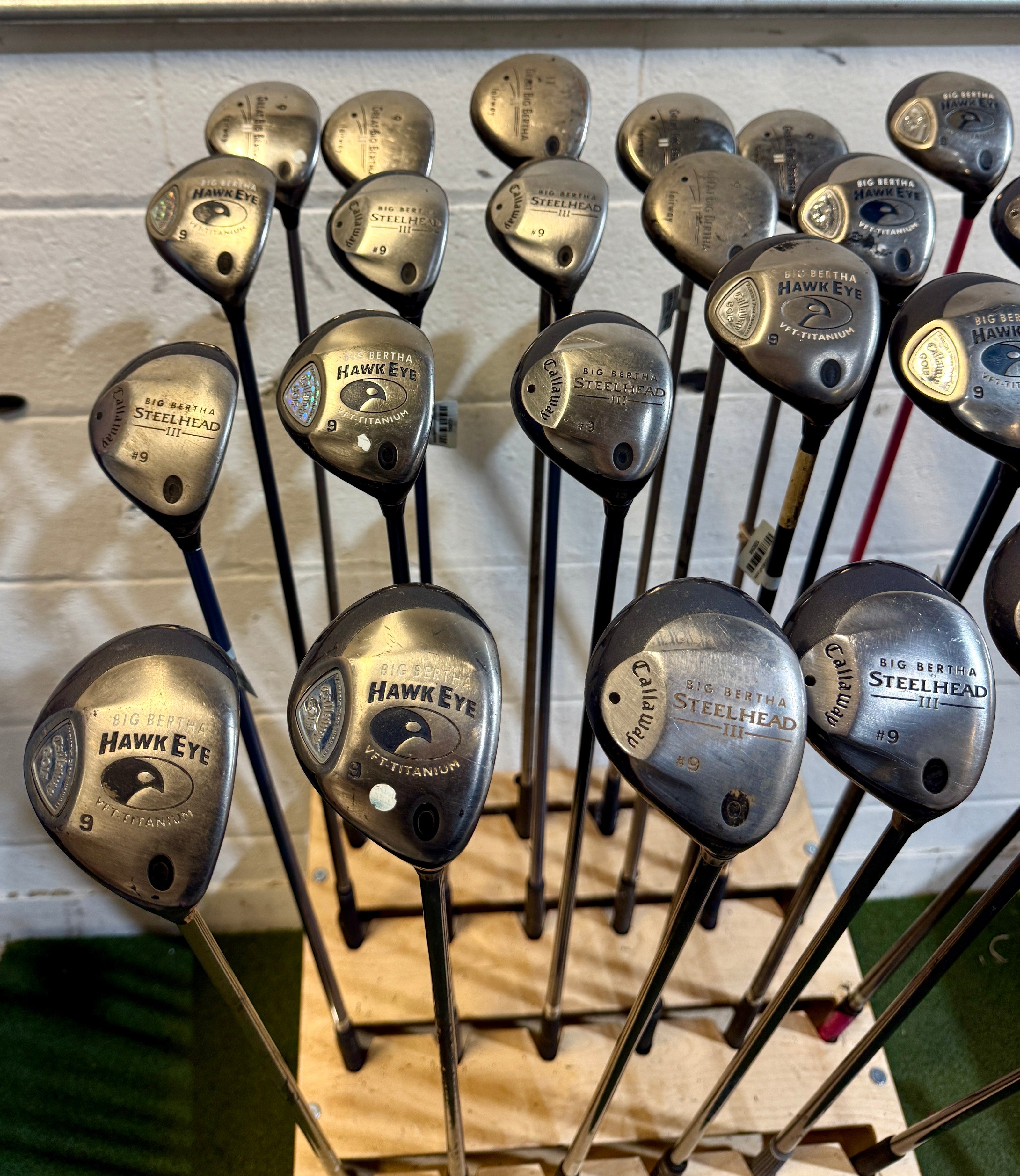 Wholesale Lot of 30 Golf Clubs - Callaway Fairway Woods