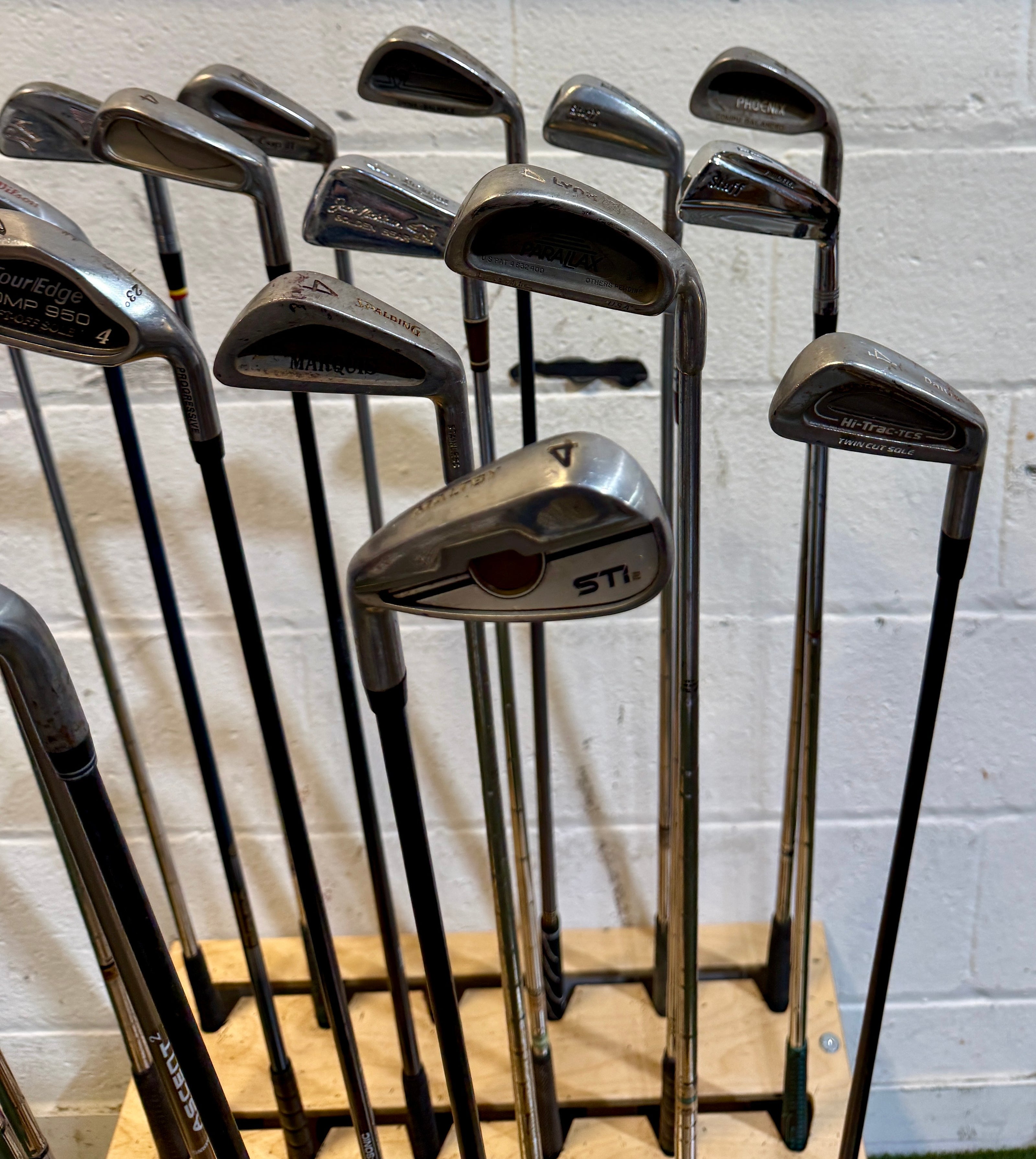 Wholesale Lot of 45 Golf Clubs - Assorted Single Irons-Next Round