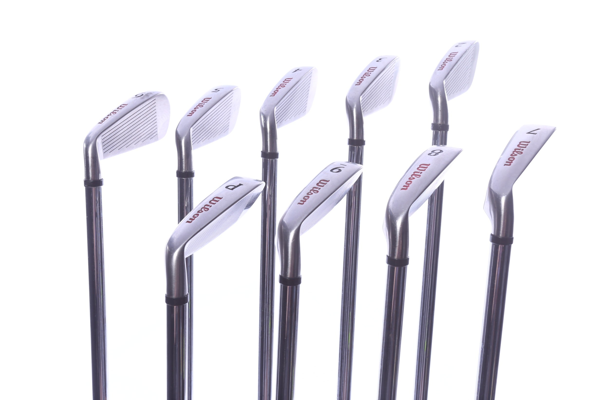 Used Wilson FATSHAFT II Iron Set - Right-Handed - 2-PW - Regular Flex