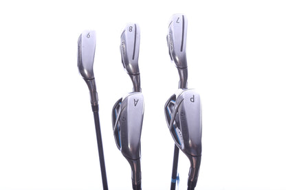 Used TaylorMade SIM MAX OS Iron Set - Right-Handed - 7-PW, AW - Seniors Flex