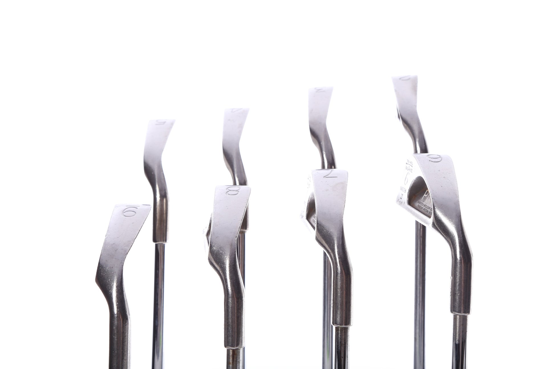 Used Ping Karsten II Iron Set - Right-Handed - 2-9 - Regular Flex- Black Dot-Next Round
