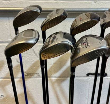 Wholesale Lot of 35 Golf Clubs - Assorted Fairway Woods