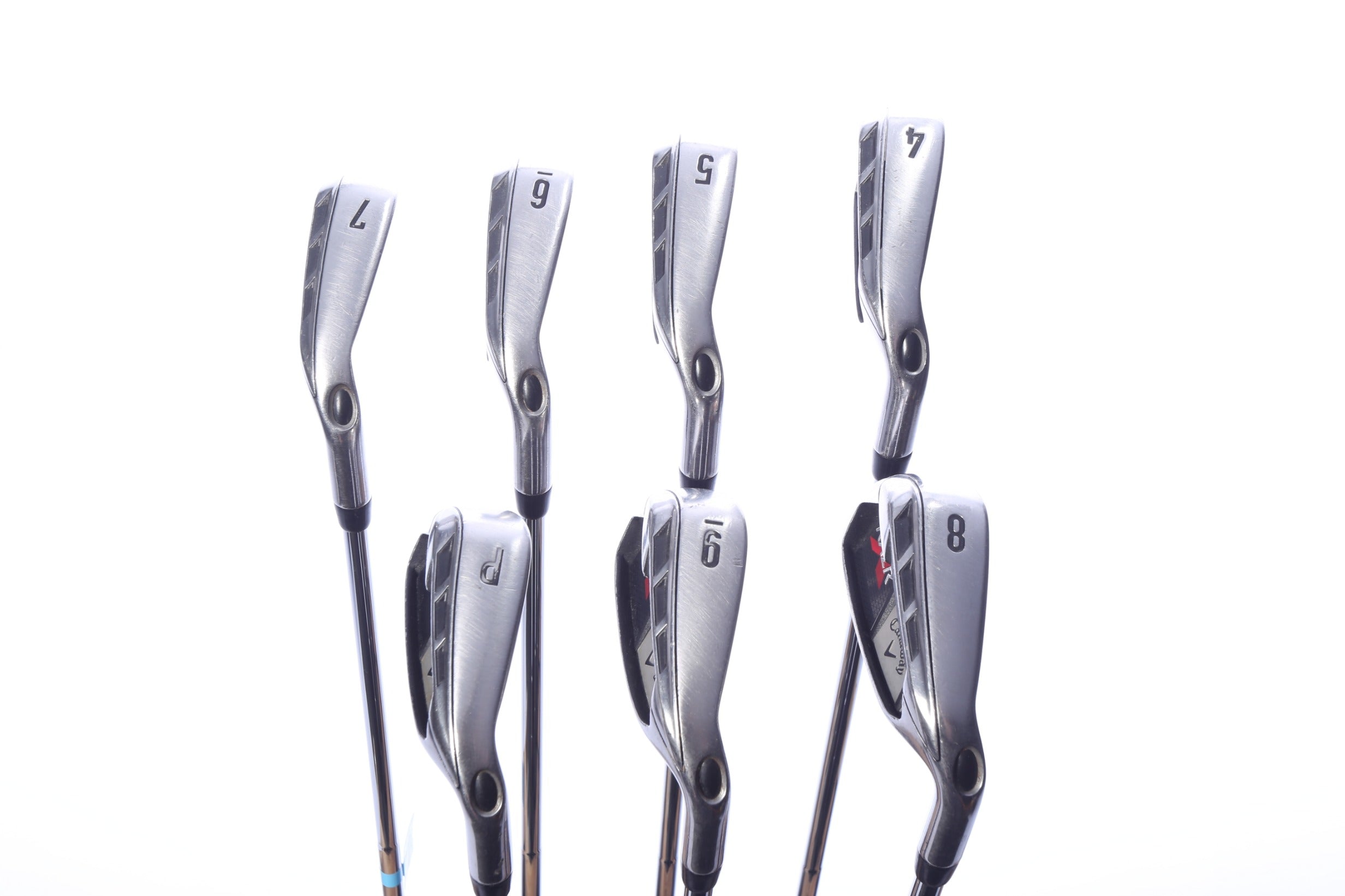 Used Callaway Razr X NG Iron Set - Right-Handed - 4-PW - Uniflex Flex