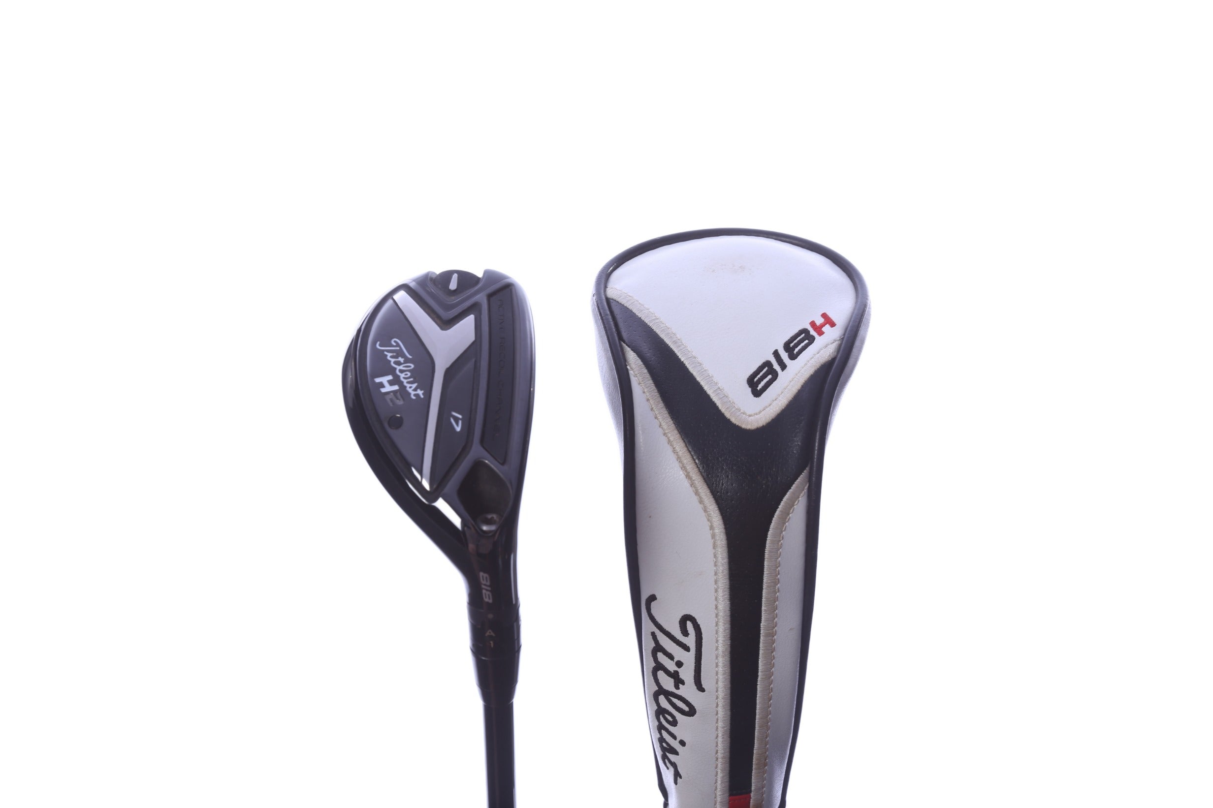 Used Titleist 818 H2 2H Hybrid - Right-Handed - 17 Degrees - Stiff Flex