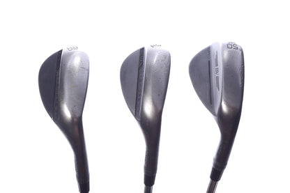 Used Titleist Vokey SM8 Jet Black Wedge Set - Right-Handed - 50*, 54*, 60* - Extra Stiff Flex-Next Round