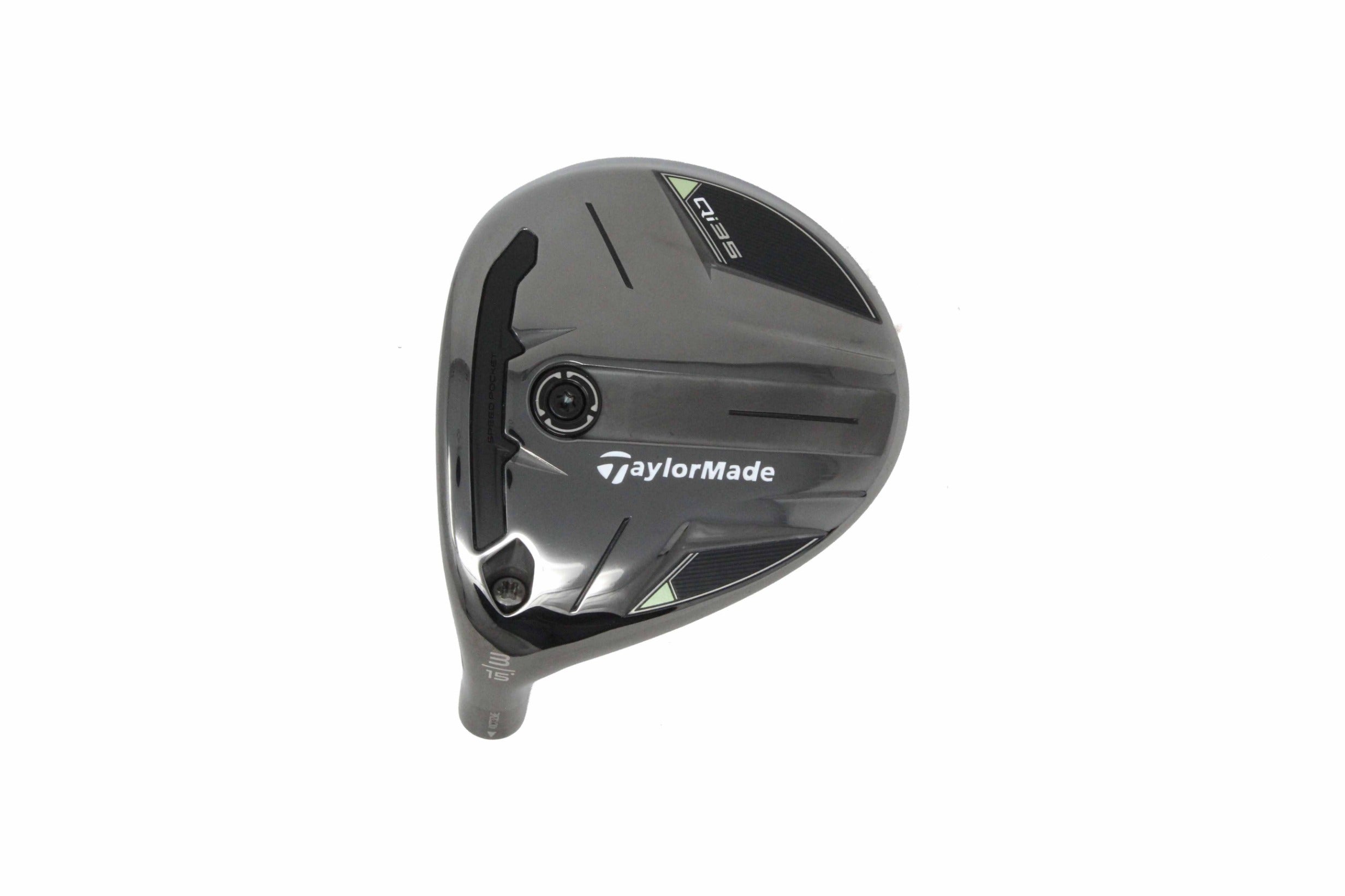 Used TaylorMade Qi35 3-Wood - HEAD ONLY - Left-Handed - 15 Degrees