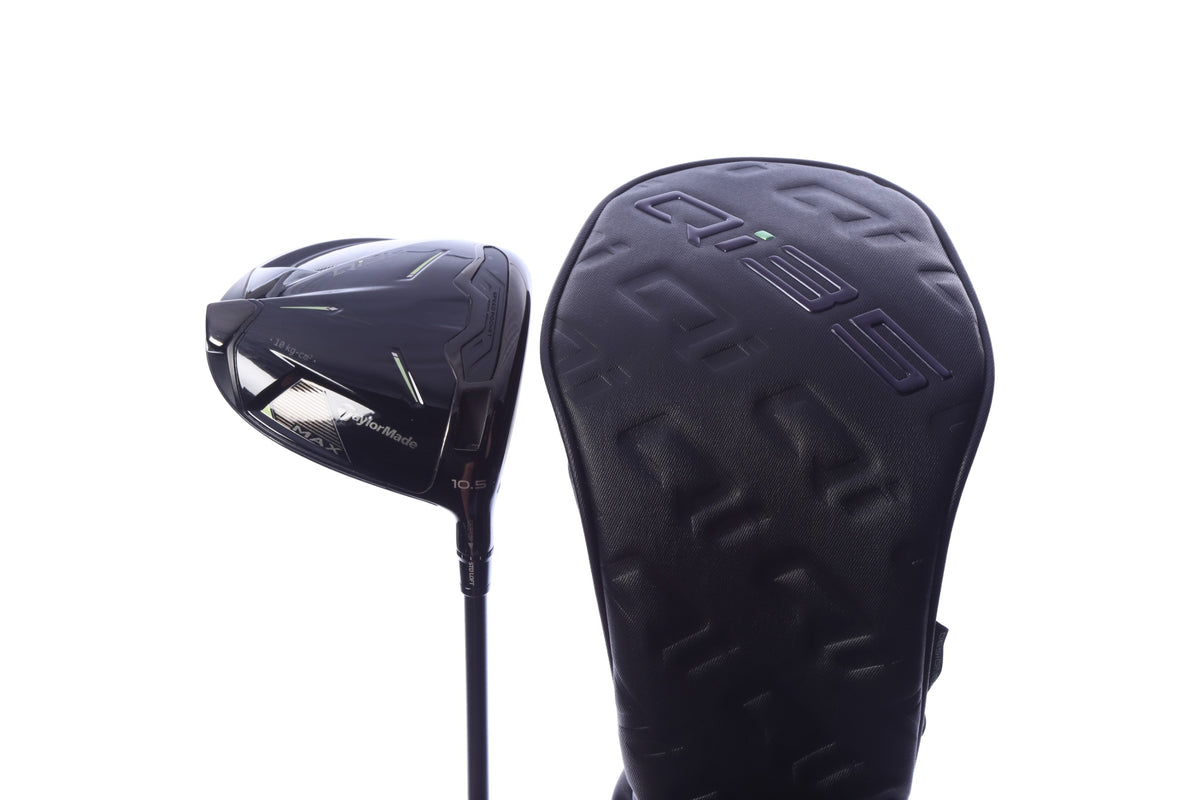 TaylorMade Qi35 Max Designer Black Driver - 10.5 Degrees - Regular Flex LA Golf A Series - Right-Handed