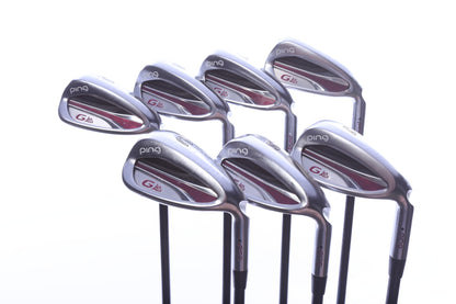 Used Ping G LE 2 Iron Set - Right-Handed - 6-PW, UW, SW - Ladies Flex