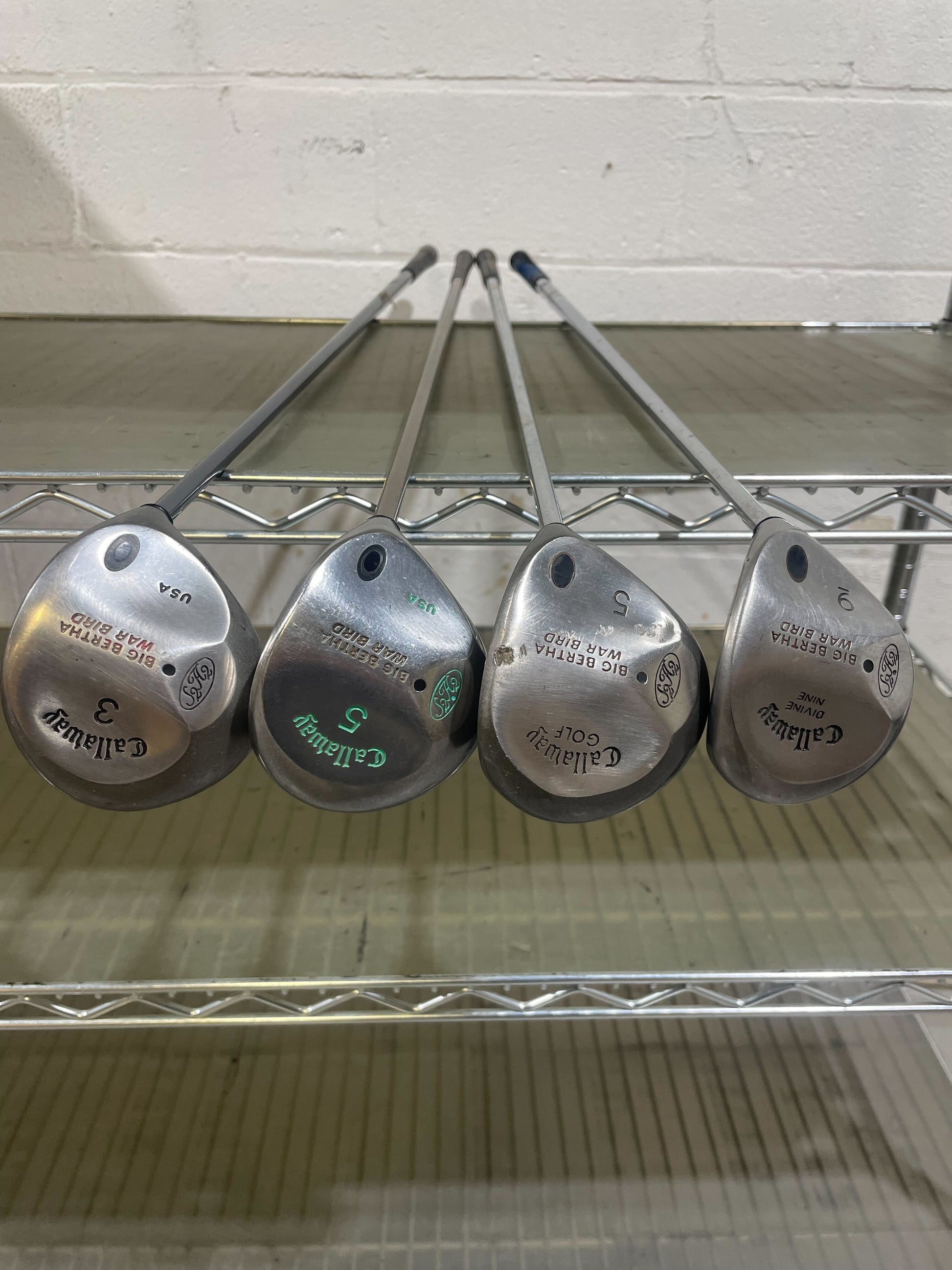 Wholesale Lot of 20 Golf Clubs - Callaway Big Bertha Warbird Fairway Woods-Next Round