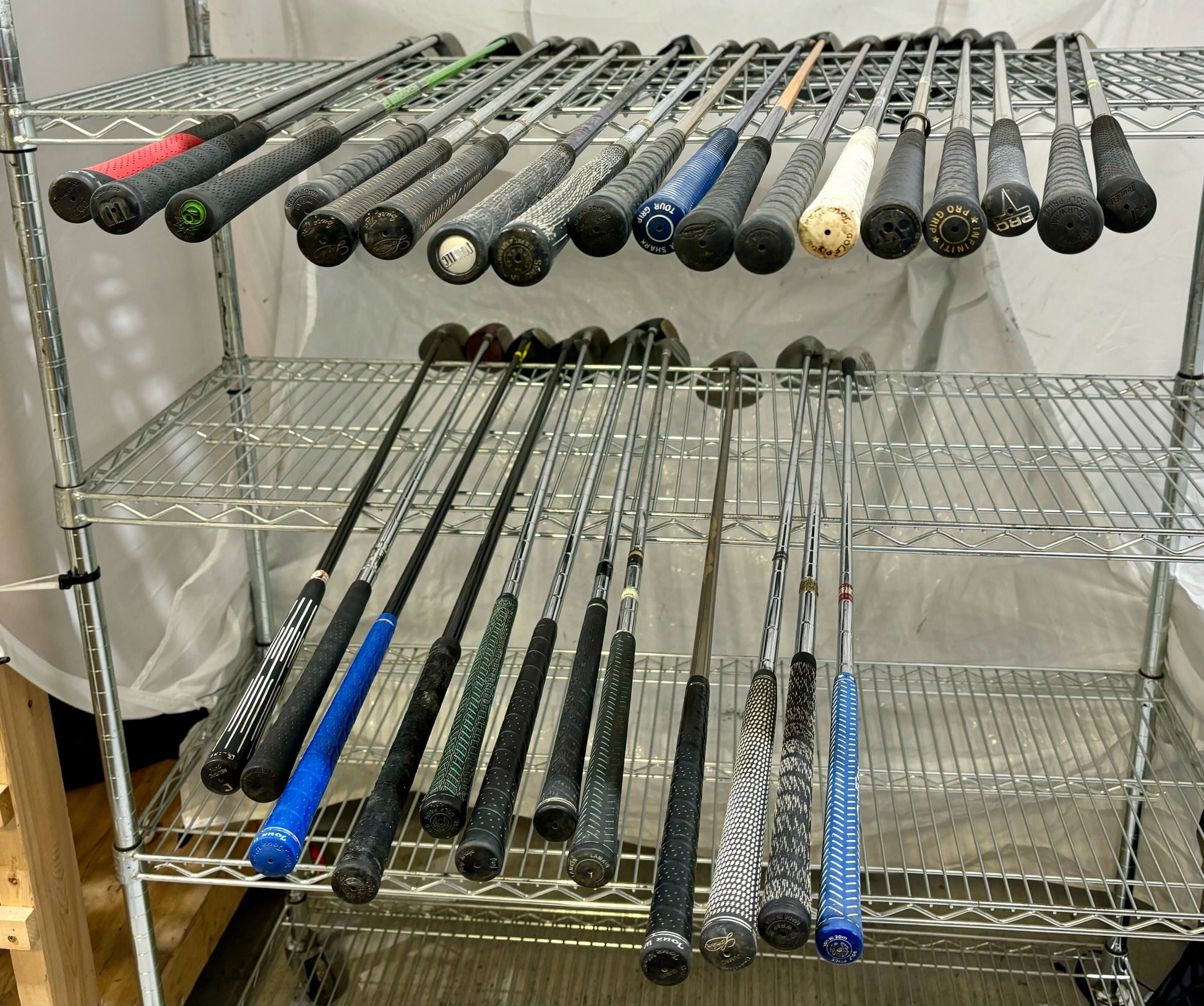 Wholesale Lot of 30 Golf Clubs - Assorted Fairway Woods and Drivers-Next Round