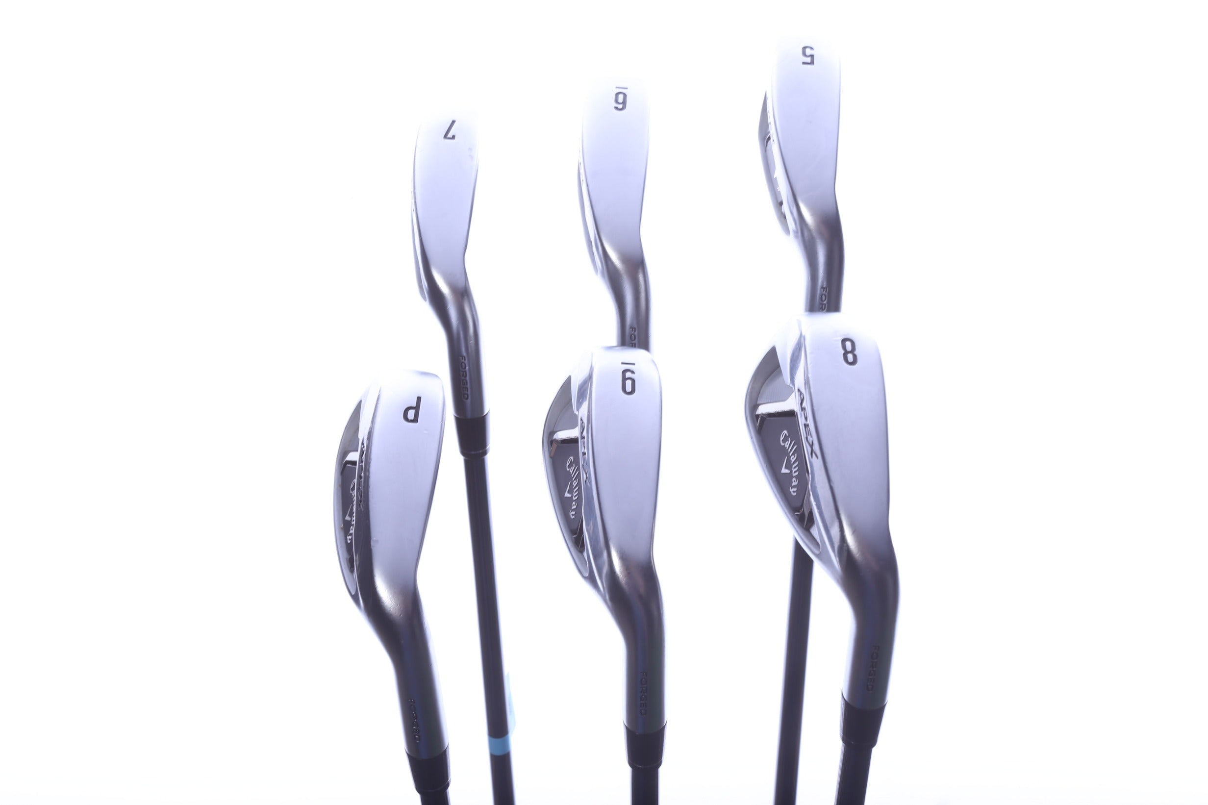 Used Callaway Apex DCB Iron Set - Right-Handed - 5-PW - Regular Flex