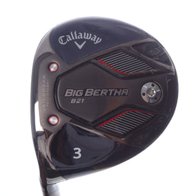 Used Callaway Big Bertha B21 3-Wood - Left-Handed - 15 Degrees - Stiff Flex-Next Round