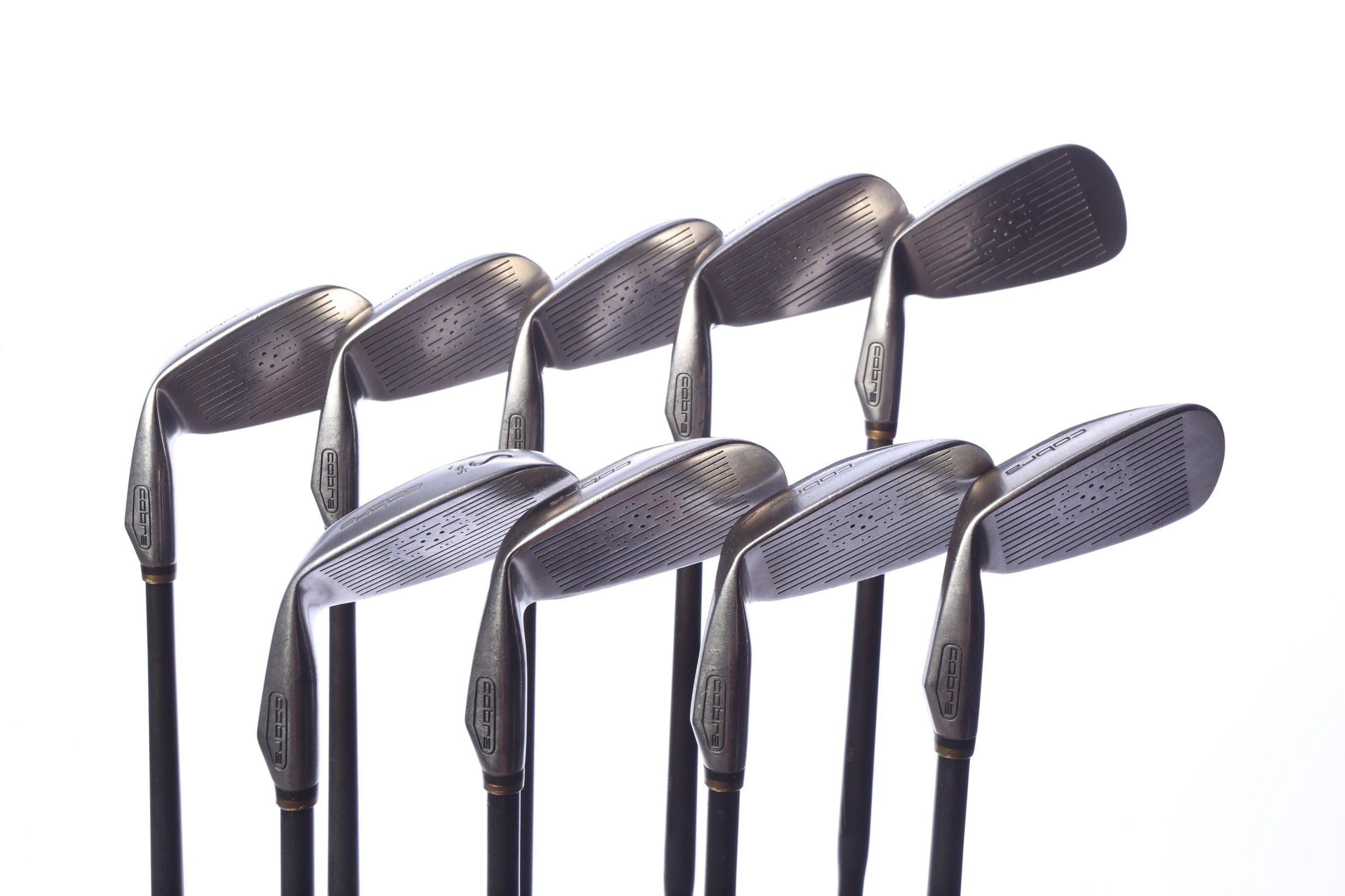 Used Cobra King Cobra 2 Senior Iron Set - Right-Handed - 3-PW, SW - Seniors Flex
