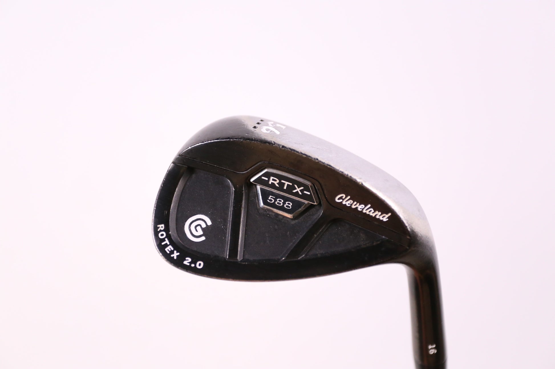 Used Cleveland 588 RTX 2.0 CB Black Satin Sand Wedge - Right-Handed - 56 Degrees - Stiff Flex-Next Round