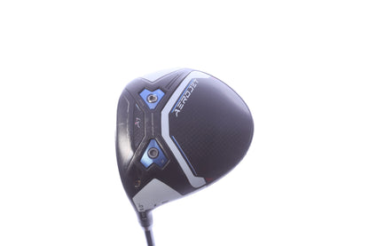 Used Cobra AeroJet LS Driver - 9 Degrees - Stiff Flex Mitsubishi Kai'li White - Left-Handed-Next Round