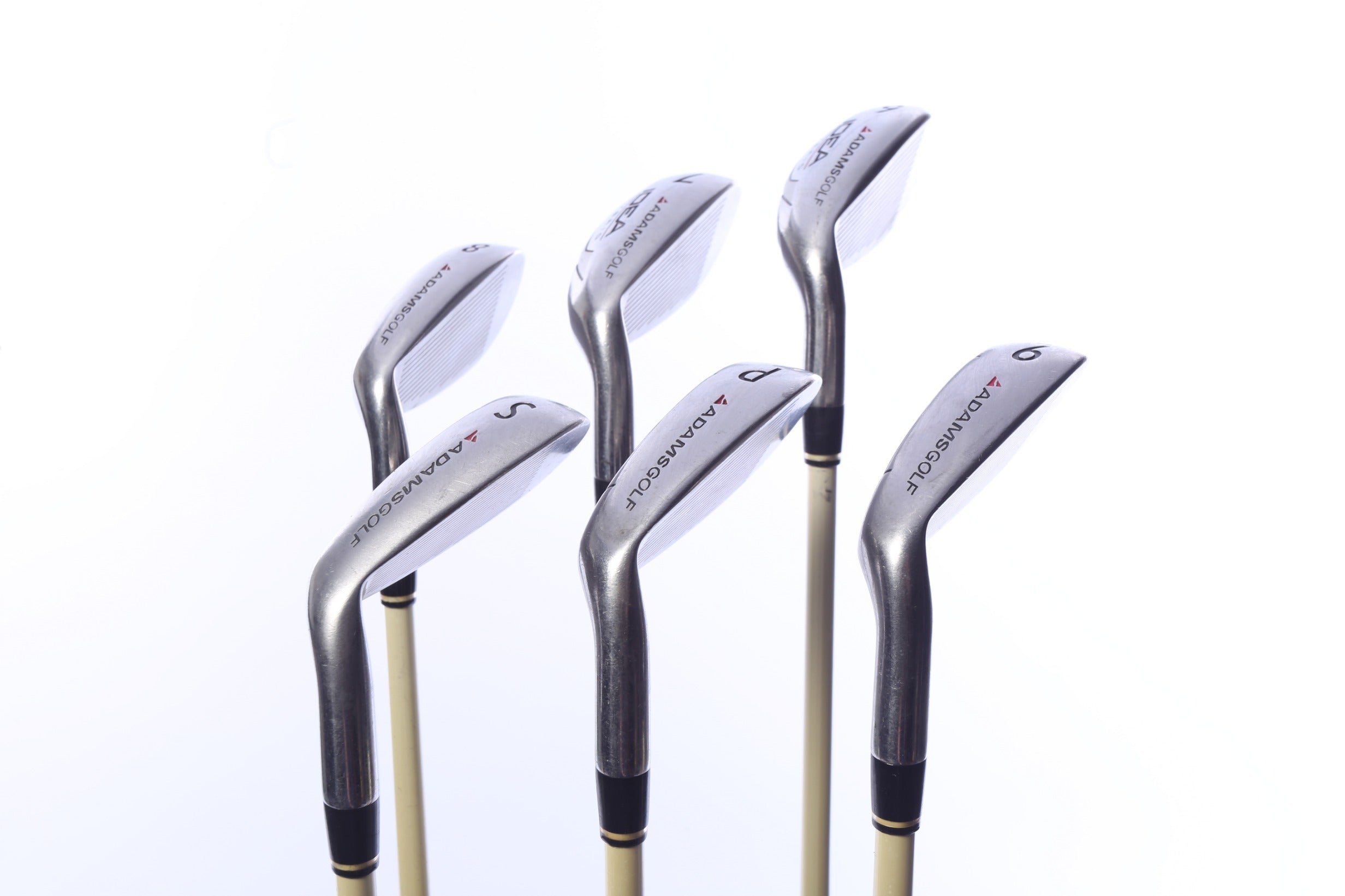 Used Adams a2 OS Ladies Iron Set - Right-Handed - 6-PW, SW - Ladies Flex
