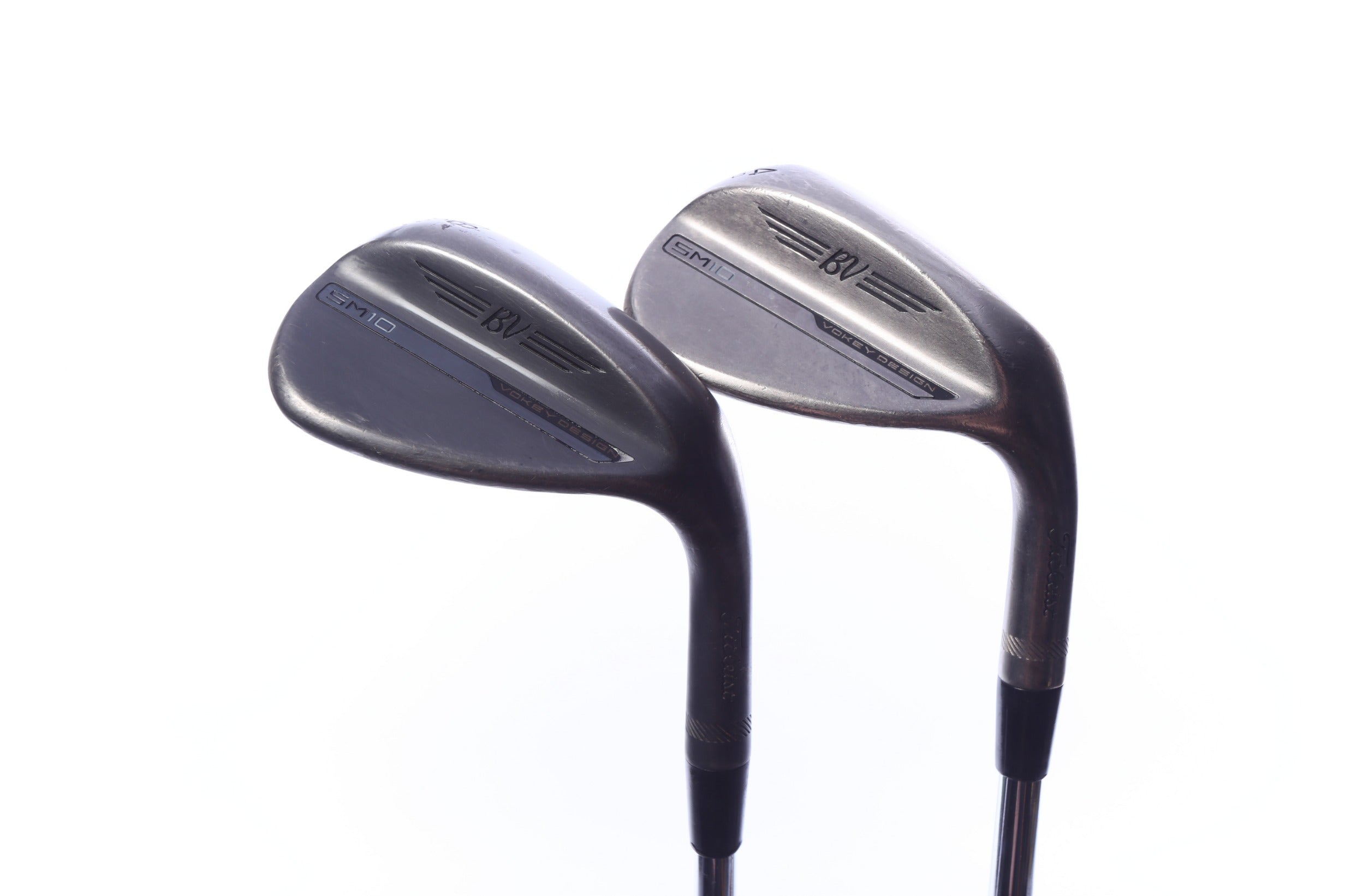 Used Titleist Vokey SM10 Nickel Wedge Set - Right-Handed - 54*, 58* - Wedge Flex