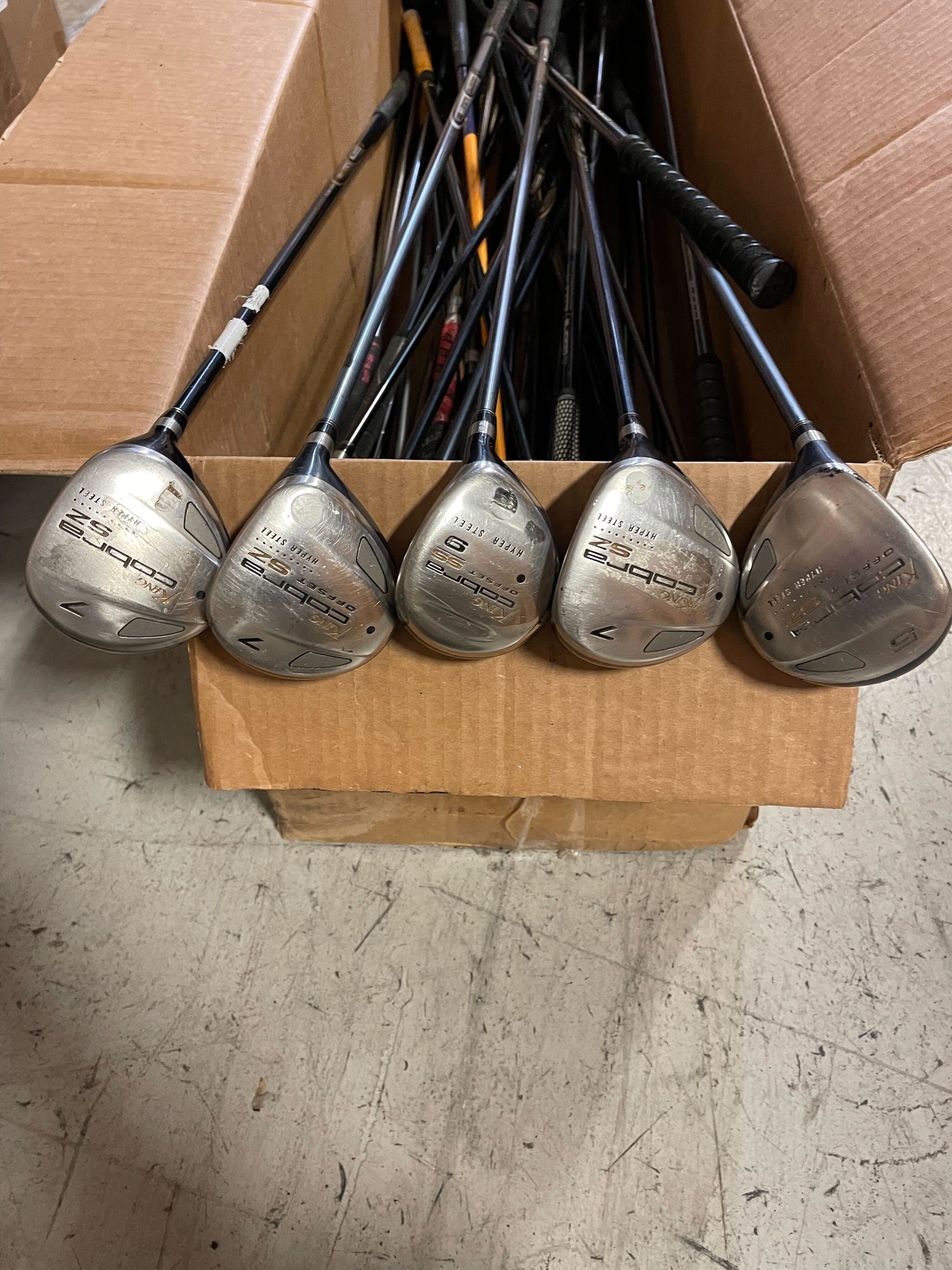 Wholesale Lot of 20 Cobra SZ, SS Drivers-Next Round