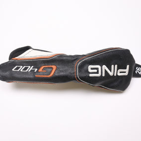 Ping G400 Hybrid Headcover Only Black Very Good Condition-Next Round