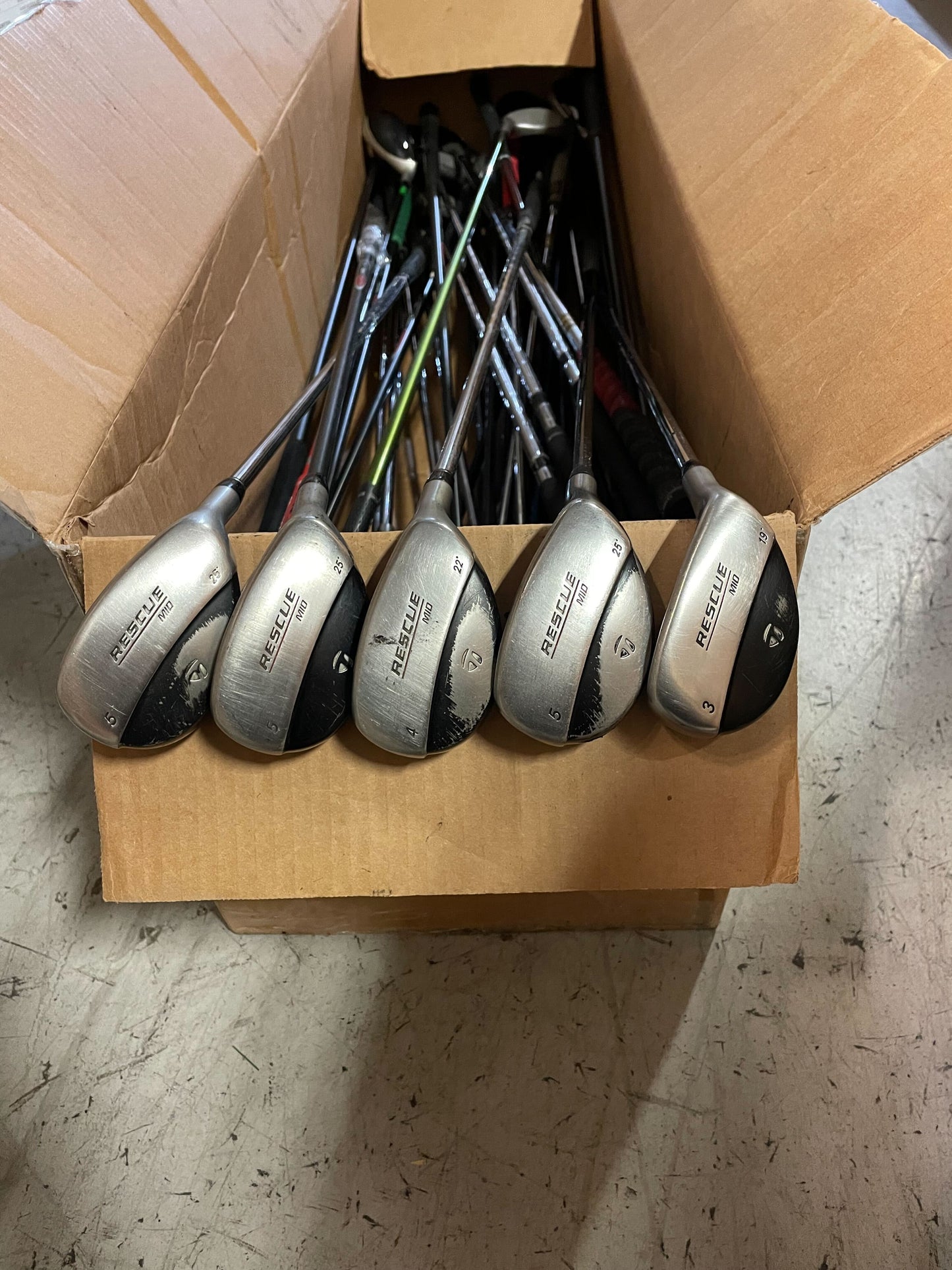 Wholesale Lot of 40 TaylorMade Rescue Mid Hybrids-Next Round