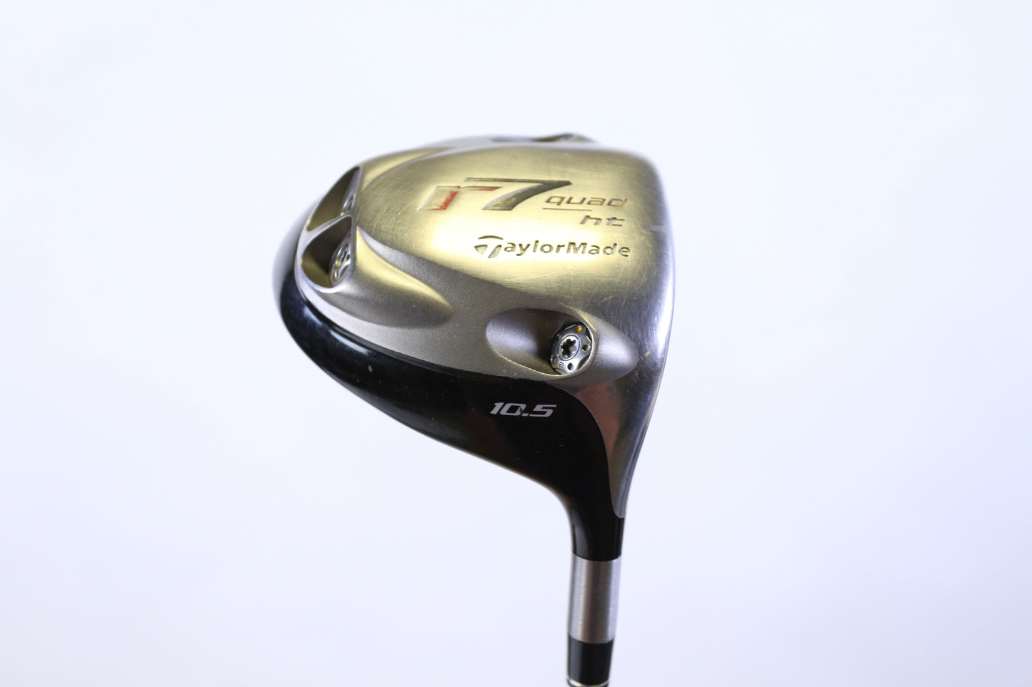 TaylorMade r7 quad ht Driver 44.5 in RH 10.5* Graphite Regular Flex-Next Round