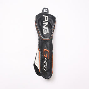 Ping G400 Hybrid Headcover Only Black Very Good Condition-Next Round