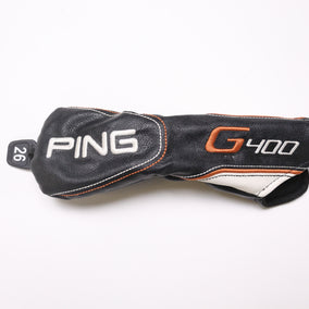 Ping G400 Hybrid Headcover Only Black Very Good Condition-Next Round